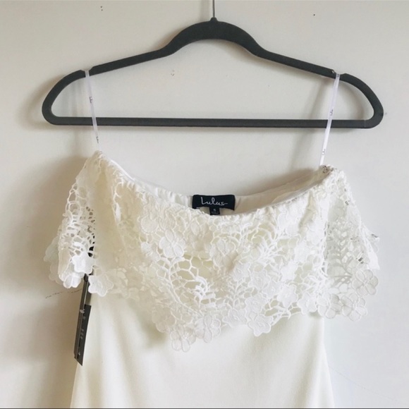 Lulu’s Crotchet NOT MATERNITY Maxi Dress - Picture 4 of 6